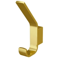 Крючок WasserKRAFT Sauer K-7923 двойной, для ванны, золотой