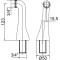 Крепеж для вертикального монтажа смесителя (пара) Migliore Ricambi ML.RIC-20.279.BR - 2