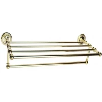 Полка для полотенец Magliezza Kollana 80515-do 60 см, золотой