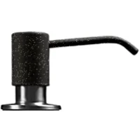 Дозатор для жидкого мыла GranFest 002 250 мл, встраиваемый, для кухни, черный