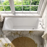 Ванна из литьевого мрамора Marmo Bagno Элза MB-Э170-75 170x75 см, белый