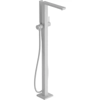 Смеситель напольный для ванны Hansgrohe Tecturis E 73445700 белый матовый