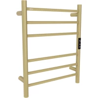 Полотенцесушитель электрический Abber Standard AH4606G 630x500, диммер правый, золотой матовый