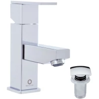 Смеситель для раковины Rav Slezak Loira LR527.5K с донным клапаном, хром