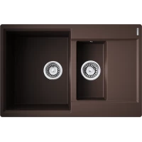 Кухонная мойка Omoikiri Tetogranit Daisen 78-2T-DC 4993534 78x51 см, темный шоколад