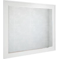 Зеркало 95x85 см белый матовый Sanflor Модена C04611