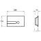 Комплект подвесной унитаз Teka Manacor 11.732.00.02 + система инсталляции Jacob Delafon E5504-NF + E4326-CP - 5