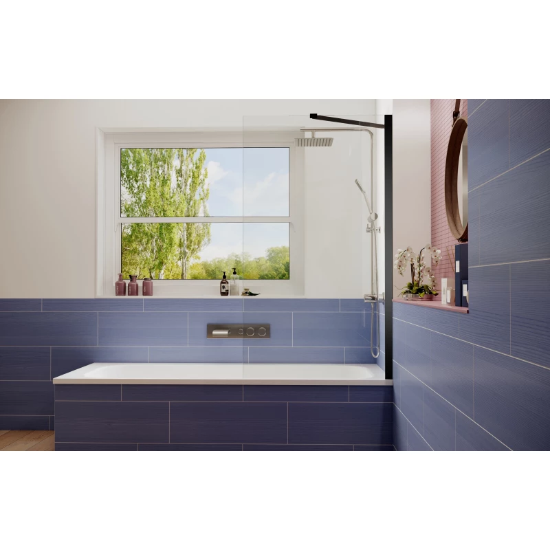 Шторка для ванны 70 см Ambassador Bath Screens 16041206 прозрачное