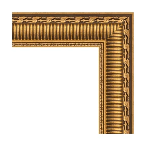 Изображение товара зеркало 74x154 см золотой акведук evoform definite by 1118