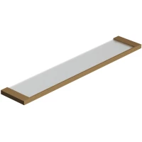 Полка стеклянная Kludi Vela C 31973N1 60 см, бронза матовая