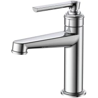 Смеситель для раковины BelBagno Boheme BOHEME-LVM-CRM-W0 без донного клапана, хром