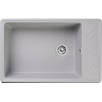 Кухонная мойка GranFest Quarz 51 75,3x47,6 см, серый