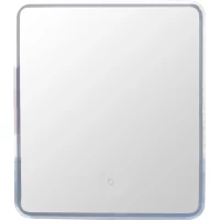 Зеркальный шкаф 50x80 см белый L Style Line Каре СС-00002372