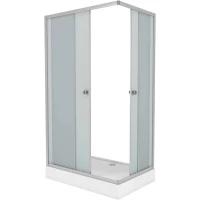 Душевой уголок с поддоном 110x80x195 см Niagara NG-118-14Q матовое