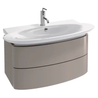 Тумба серый титан глянец 83 см Jacob Delafon Presquile EB1104-N21