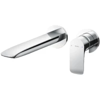 Смеситель для раковины Toto GA TLG04310R встраиваемый, без донного клапана, хром