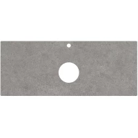 Столешница 117 см серый матовый для накладных раковин Kerama Marazzi Plaza Next Фондамента PL1.DL500900R\120