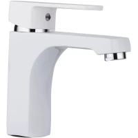 Смеситель для раковины Frud R10301-2 хром/белый