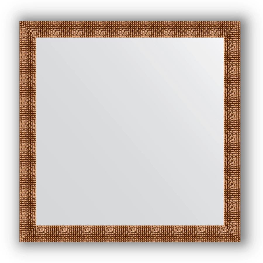 Зеркало 61х61 см мозаика медь Evoform Definite BY 3131 - фото 1