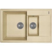 Кухонная мойка Florentina Консул 760К 23.025.D0760.104 76x50 см, бежевый