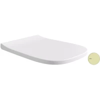 Сиденье для унитаза Alice Wunder MC4546S с микролифтом, имбирь матовый