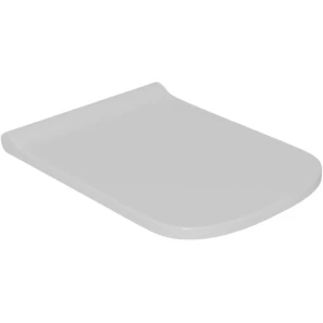 Изображение товара унитаз подвесной d&k berlin dt1436016 безободковый, с сиденьем микролифт, белый