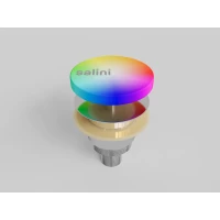 Донный клапан для ванны Salini S-Sense D 402 152201GF универсальный, покраска по RAL глянец