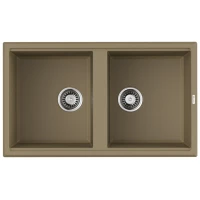 Кухонная мойка Tetogranit Omoikiri Tedori 86-2-CH шампань 4993929