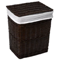 Плетеная корзина для белья WasserKRAFT Isar WB-130-L