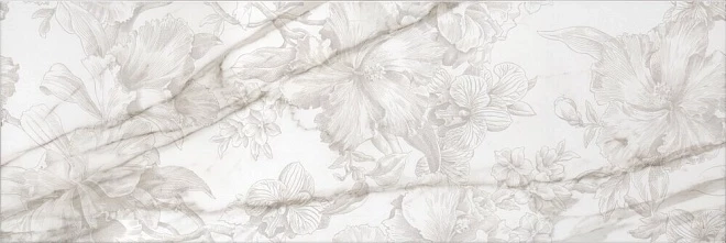 Керамическая плитка Kerama Marazzi Декор Прадо цветы обрезной 40x120 MLD\A110\14001R плитка 12123r рамбла беж обрезной 25x75