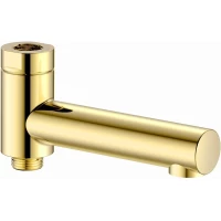 Излив для смесителя AQUAme AQM8301GG 127 мм, золотой