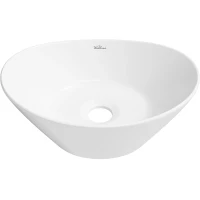 Раковина-чаша Wellsee Dulcet Tones 339001000 36x25 см, накладная, белый