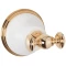 Крючок Tiffany World Harmony TWHA016bi/oro двойной, для ванны, золотой/белый - 1
