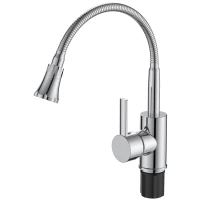 Смеситель для кухни Voda KF519 хром