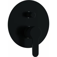 Смеситель для ванны Mariani Winter B14173WN встраиваемый, черный матовый