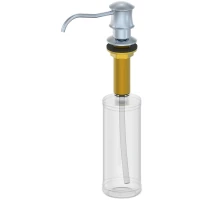 Дозатор для жидкого мыла Wonzon & Woghand WW-88SD03-CR встраиваемый, для кухни, хром