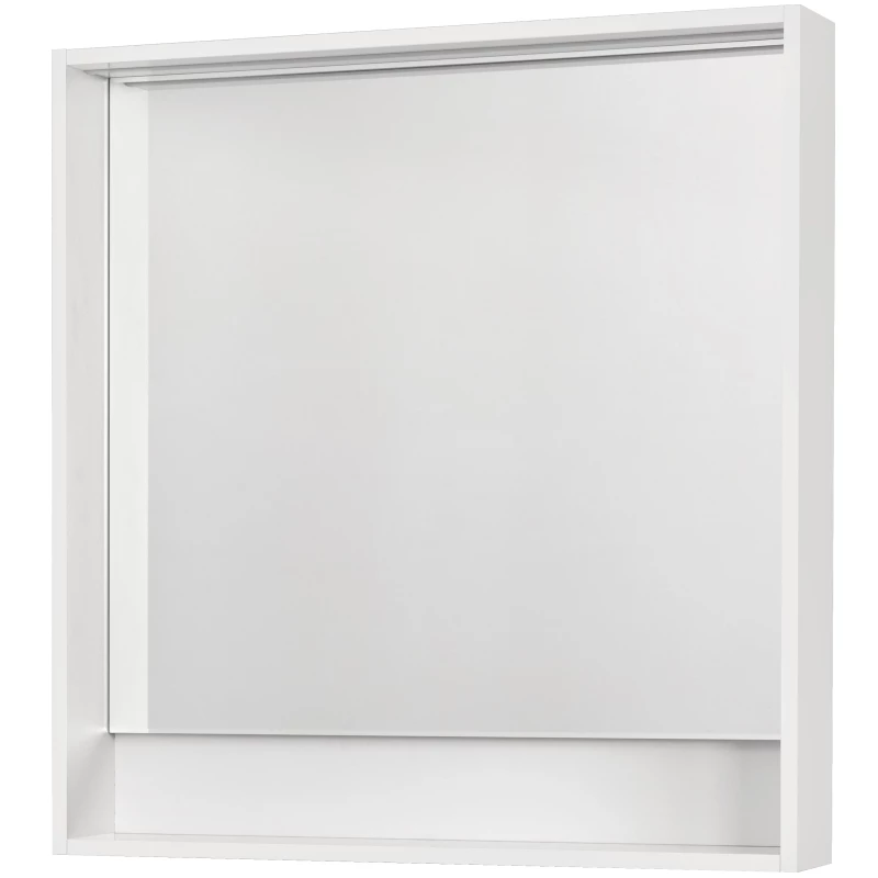 Зеркало белый глянец 80x85 см Акватон Капри 1A230402KP010
