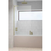 Шторка для ванны Radaway Modo SL Brushed Gold PNJ II 80 Left 10316080-99-01L прозрачное