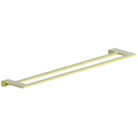 Полотенцедержатель Wonzon & Woghand Eclipse WW-9111-LG 60 см, двойной, золотой