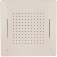 Потолочный душ Boheme 428-NB 600 мм, 2 режима, никель матовый