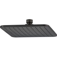 Верхний душ Savol S-FDP07H 200 мм, черный матовый