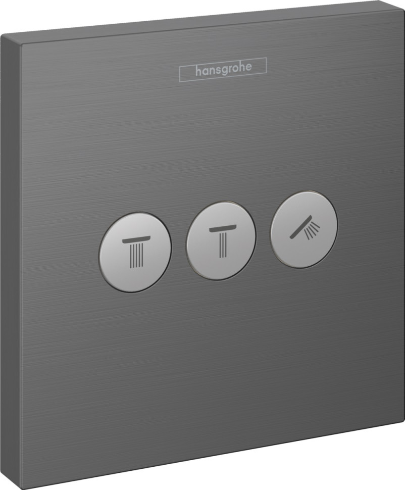 Запорно-переключающее устройство на 3 потребителя Hansgrohe ShowerSelect 15764340