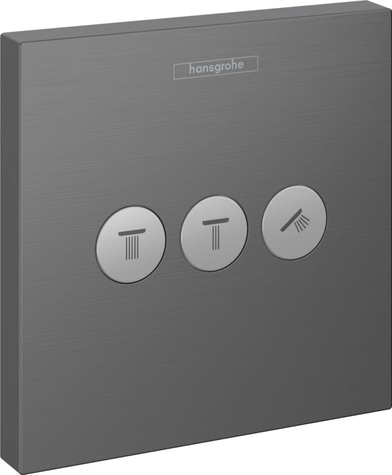 Запорно-переключающее устройство на 3 потребителя Hansgrohe ShowerSelect 15764340 запорно переключающее устройство на 3 потребителя hansgrohe showerselect 15764000
