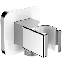 Подключение для душевого шланга с держателем Omnires 8815CRB