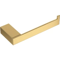 Держатель туалетной бумаги Boheme Qubic 10735-MG золотой матовый