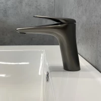 Смеситель для раковины Comforty FC074A-CGT 00-00004530 графит матовый