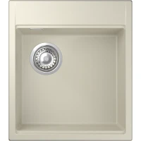 Кухонная мойка Rivelato Tesoro TR-455-L beige scuro 45x51 см, темно-бежевый