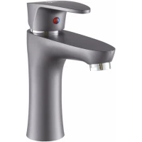 Смеситель для раковины Plstart PL1005-17 оружейная сталь