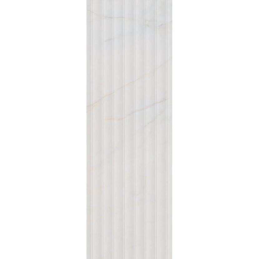 Плитка 14034R Греппи белый структура обрезной 40x120