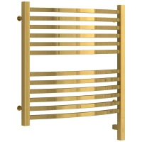 Полотенцесушитель электрический 600x600 золотой МЭМ правый Сунержа Аркус 3.0 03-5705-6060